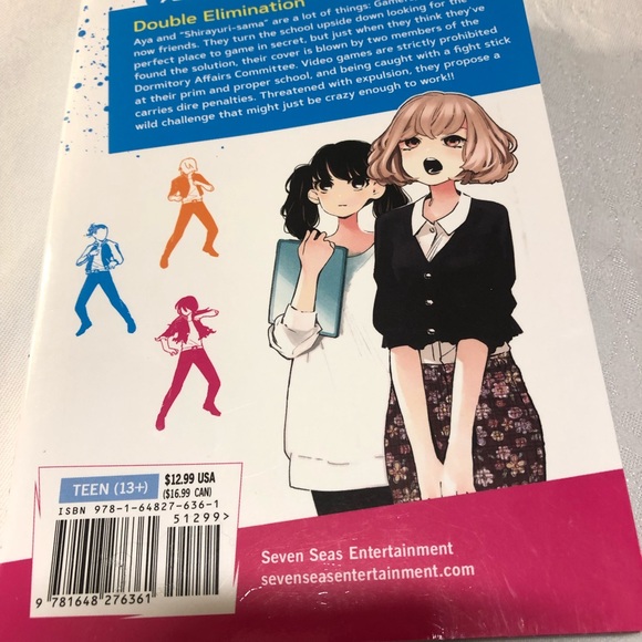 Anime Book Graphic Novel Young Ladies Don’t play Fighting Games- Eri Ejima Teen - Picture 2 of 8